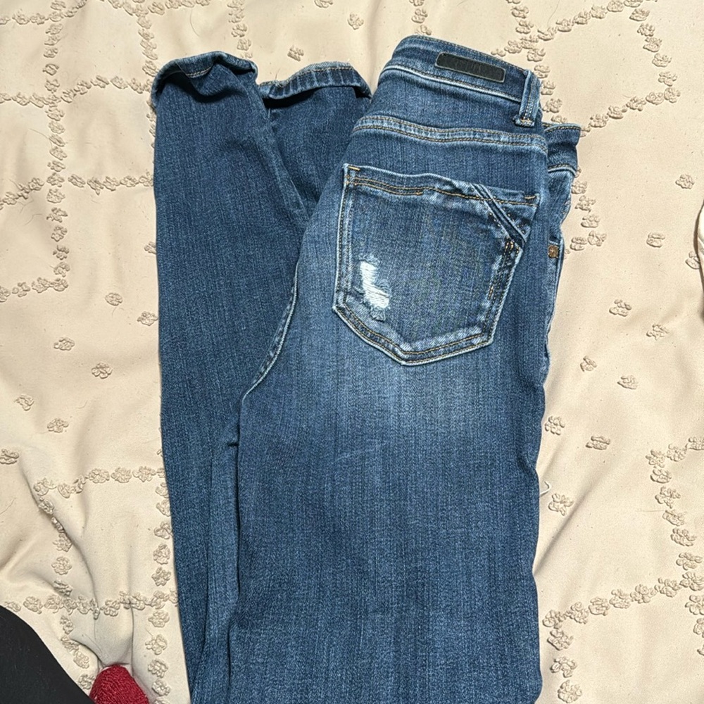 Women’s buckle black jeans size 23